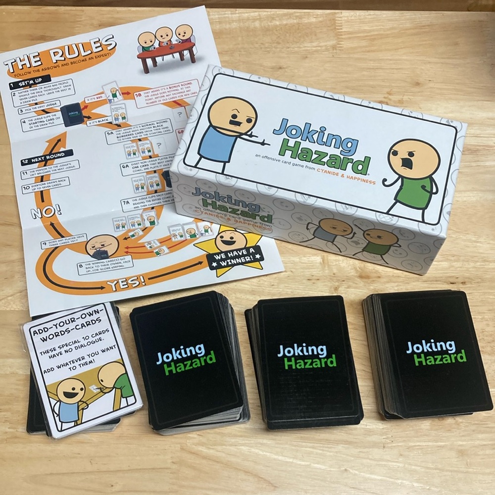 Joking Hazard Card Game for Adults